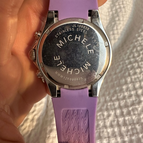 Purple Michele Watch main image 2